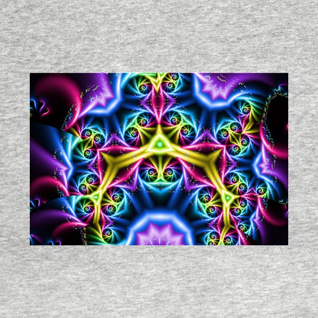 Kaleidoscopic Fractal Pattern by pinkal